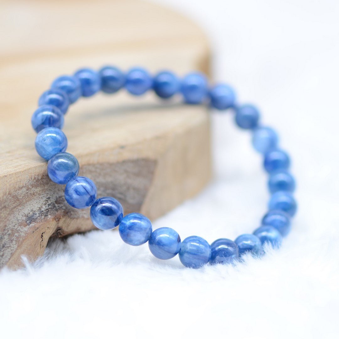 Bracelet "Accord" en Cyanite Bleue